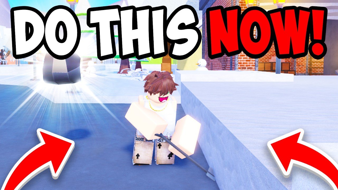 Shovel It Roblox player shoveling snow and collecting mutated items